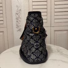 Load image into Gallery viewer, Louis Vuitton Jacquard Monogram Aviator Navy