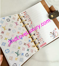 Load image into Gallery viewer, CUSTOM Inserts for Louis Vuitton Medium Agenda