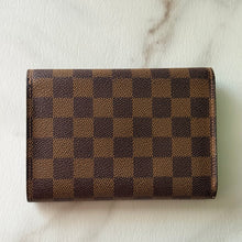 Load image into Gallery viewer, Louis Vuitton Damier Ebene Porte Tresor Etui Papiers Trifold Wallet