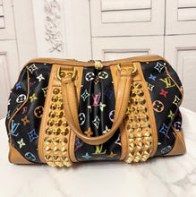 Load image into Gallery viewer, PRELOVED Louis Vuitton Takashi Murakami Monogram Multicolor Noir Courtney MM