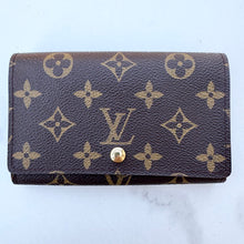 Load image into Gallery viewer, LOUIS VUITTON Monogram Porte-Monnaie Tresor Wallet CA0999