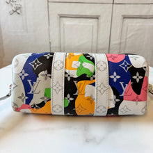 Load image into Gallery viewer, PRELOVED Louis Vuitton X Kidsuper BUNDLE Portrait Keepall Bandouliere 25 and Zippy Wallet