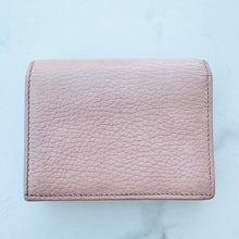 Load image into Gallery viewer, GUCCI Pink Calfskin Compact Wallet