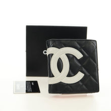 Load image into Gallery viewer, Chanel Calfskin Cambon Compact Wallet
