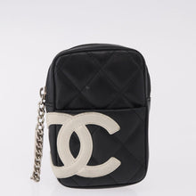 Load image into Gallery viewer, Chanel Calfskin Quilted Cambon Zip Around Pouch