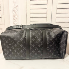 Load image into Gallery viewer, Louis Vuitton Monogram Eclipse Keepall Bandouliere 45