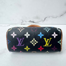 Load image into Gallery viewer, Louis Vuitton X Takashi Murakami Multicolor Noir Monogram Mini Speedy
