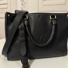 Load image into Gallery viewer, Louis Vuitton Empreinte Monogram Giant Onthego PM Black