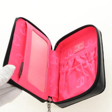 Load image into Gallery viewer, Chanel Calfskin Quilted Cambon Zip Around Cosmetic Pouch
