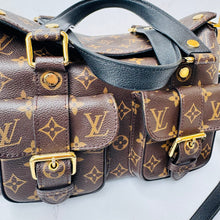 Load image into Gallery viewer, Louis Vuitton Monogram Monogram Manhattan NM Black