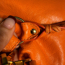 Load image into Gallery viewer, Balenciaga Day Hobo Agneau Giant Hardware Orange