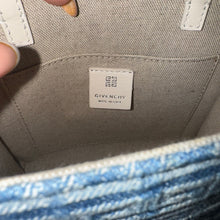 Load image into Gallery viewer, Givenchy Denim Mini G Shopping Tote