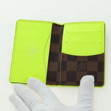 Load image into Gallery viewer, Louis Vuitton Damier Ebene Neon Limited Edition Pocket Organizer