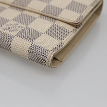 Load image into Gallery viewer, Louis Vuitton Damier Azur Porte Tresor International Wallet
