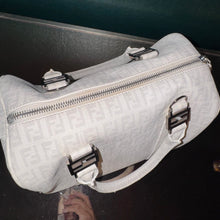 Load image into Gallery viewer, Fendi Zucchino Small Boston Bag