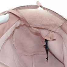 Load image into Gallery viewer, Miu Miu Pink Shearling Sequin Logo Tote with Pouch