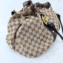 Load image into Gallery viewer, Gucci GG Monogram Interlocking Icon Weekender Bag