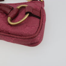 Load image into Gallery viewer, Gucci GG Canvas Horsebit Coin Pouch Bag Charm