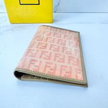 Load image into Gallery viewer, Fendi Zucchino Vinyl Coated Bifold Wallet