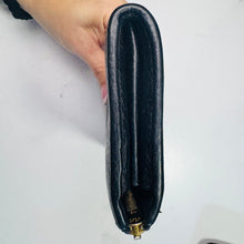 Load image into Gallery viewer, Prada Black Vitello Continental Zippy Wallet