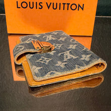 Load image into Gallery viewer, Louis Vuitton Denim Monogram Small Ring Agenda