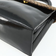 Load image into Gallery viewer, Loewe Velazquez Patent leather Leopard Top Handle Bag