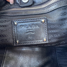Load image into Gallery viewer, Prada Nappa and Tessuto Nylon Hobo