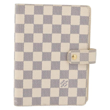 Load image into Gallery viewer, Louis Vuitton Damier Azur Medium Ring Agenda