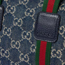 Load image into Gallery viewer, BRAND NEW Gucci GG Denim Small Boston Bag