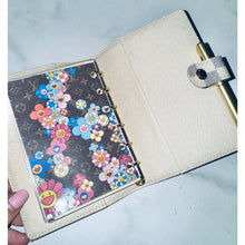 Load image into Gallery viewer, Louis Vuitton Small Ring Agenda Damier Azur