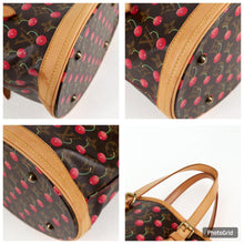 Load image into Gallery viewer, 🎁Black Friday Special🎁🍒Louis Vuitton x Takashi Monogram Cerises Cherry Bucket Bag and Pochette🍒