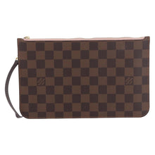 Load image into Gallery viewer, Louis Vuitton Damier Ebene Rose Ballerine Neverfull MM Pouch