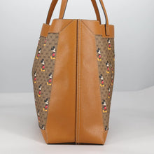 Load image into Gallery viewer, GUCCI X DISNEY GG Supreme Monogram Mickey Mouse Large Shopping Tote with Pouch