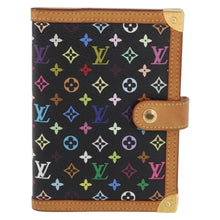 Load image into Gallery viewer, Louis Vuitton Takashi Murakami Monogram Multicolor Noir Small Ring Agenda