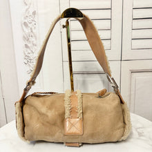 Load image into Gallery viewer, CHRISTIAN DIOR Shearling Flight Shoulder Bag