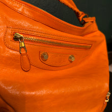 Load image into Gallery viewer, Balenciaga Day Hobo Agneau Giant Hardware Orange