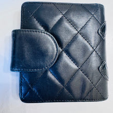 Load image into Gallery viewer, Chanel Calfskin Quilted Cambon Bi-fold Wallet