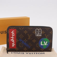 Load image into Gallery viewer, Louis Vuitton Monogram Logo Story Zippy Organizer Wallet