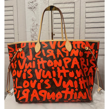 Load image into Gallery viewer, PRELOVED Louis Vuitton X Stephen Sprouse Graffiti Neverfull GM Orange
