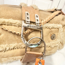 Load image into Gallery viewer, CHRISTIAN DIOR Shearling Flight Shoulder Bag