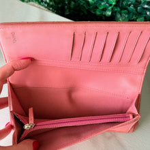 Load image into Gallery viewer, Chanel Pink Quilted Continental Bifold Wallet