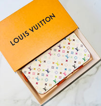 Load image into Gallery viewer, PRELOVED Louis Vuitton Takashi Murakami Monogram Multicolor Blanc Insolite Wallet