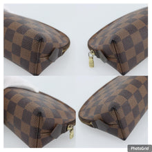 Load image into Gallery viewer, Louis Vuitton Damier Ebene Cosmetic Pouch PM
