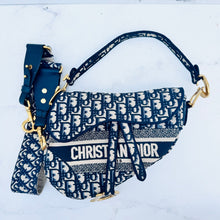 Load image into Gallery viewer, CHRISTIAN DIOR Oblique Saddle Bag