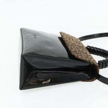Load image into Gallery viewer, Loewe Velazquez Patent leather Leopard Top Handle Bag