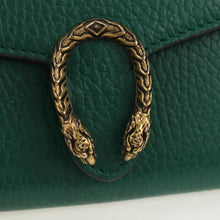 Load image into Gallery viewer, Gucci GG Calfskin Emerald Dionysus Mini Chain Wallet