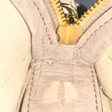 Load image into Gallery viewer, Polène Nubuck Suede Croc Embossed Numero Dix - Taupe