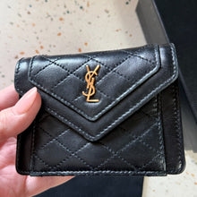 Load image into Gallery viewer, Saint Laurent Lambskin Quilted Micro Gaby Bag