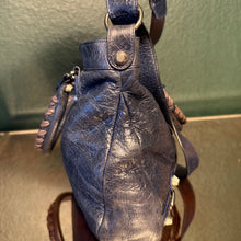 Load image into Gallery viewer, Balenciaga Town Navy Giant Silver Hardware