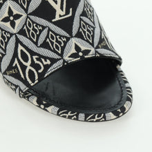 Load image into Gallery viewer, Louis Vuitton 1854 Flower Hill Silhouette Mule Heels Size 39